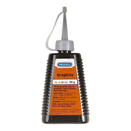 Pressol Graphite Powder - 50g - Dry Lubricant for Long-Term Protection