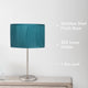 Verve Design Kiama Candlestick Lamp - 60W - Metal - Stainless Steel Finish