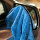 Turtle Wax Glass Cloth 2 Pack - 45 x 45cm - Dark Blue & Light Blue - Streak-Free Cleaning