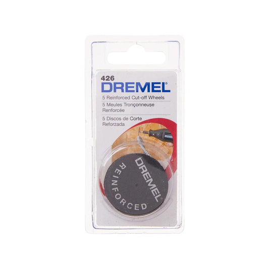 Dremel Reinforced Cut Off Wheels 32mm 426 - 5 Pack - Grey - Auzzistore