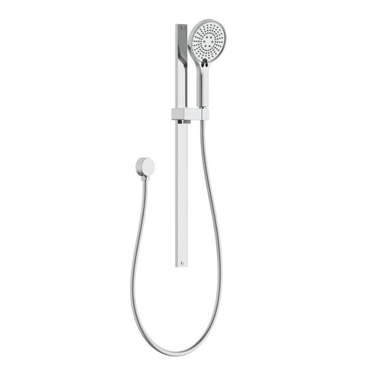 Mondella Resonance Chrome Shower Rail Set - 5 Functions - 125mm x 715mm - 3 Star WELS
