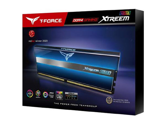 3600MHz Non-ECC DDR4 Blue Team Group T-Force XTREEM ARGB 16GB Kit | Auzzi Store