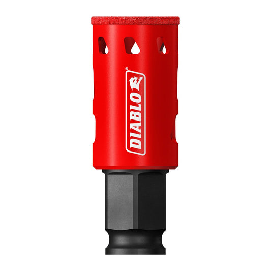 Diablo 1 Diamond Grit Hole Saw - 80mm - Efficient Drilling in Tile, Stone, Glass – view 2 - Auzzistore