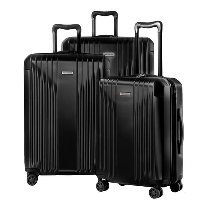 Ricardo Beverly Hills Mission Bay 3 Piece Luggage Set, 100% Polycarbonate, USB Charging Port, TSA Locks