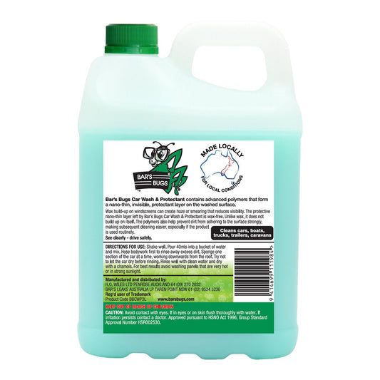 Bar's Bugs Car Wash and Protectant 3 Litre Wax Free Formula — image 2