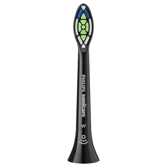 Philips Sonicare W2 Optimal Standard Brush Heads 8 Pack Black - Removes Plaque, Whitens Teeth, BrushSync Technology – view 2