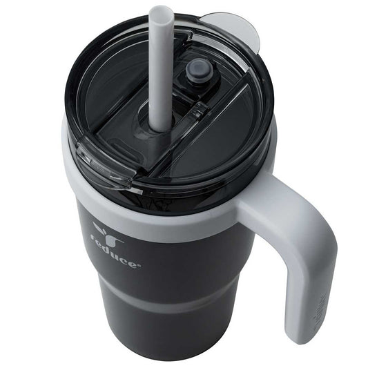 Reduce Cold1 Tumbler 700ml x 2 Pack Black - Keeps Drinks Cold for 24 Hours - Fits Cupholders - Soft Sit Base – view 2 - Auzzistore
