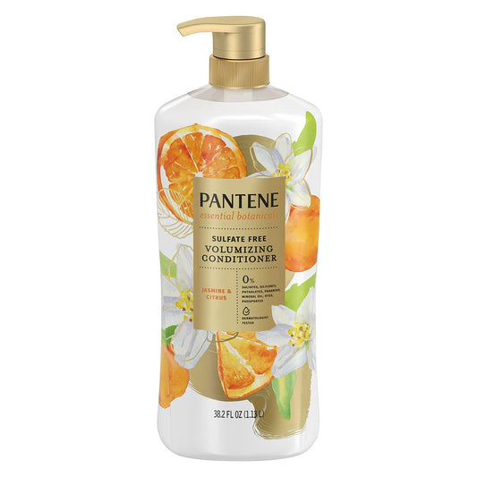 Pantene Essential Botanicals Jasmine And Citrus Conditioner 1.13L - Sulfate Free, Nourishing