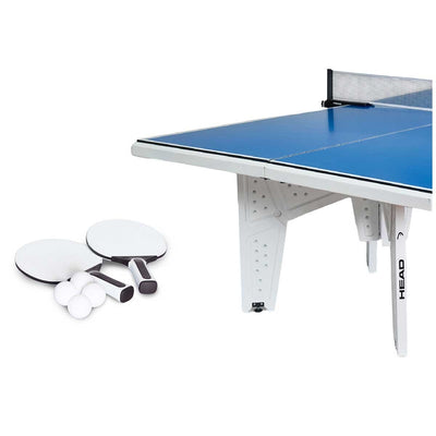 Head Outdoor Table Tennis Table Set 2.7 x 1.5m Blue Weather Resistant