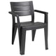 Keter Julie Outdoor Chair Set 6 Piece