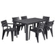 Keter Julie Outdoor Chair Set 6 Piece