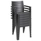 Keter Julie Outdoor Chair Set 6 Piece