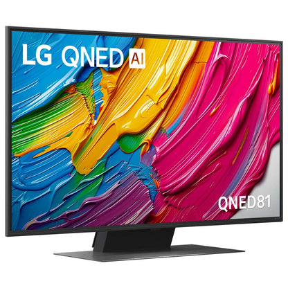 LG 43 Inch QNED81A AI LED UHD 4K Smart TV - 43QNED81ASA, Screen Size