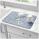 Creative Home Ideas Multi-Purpose Kitchen Mat Large And Small Pack 4 Piece Blue – view 4