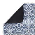 Creative Home Ideas Multi-Purpose Kitchen Mat Large And Small Pack 4 Piece Blue