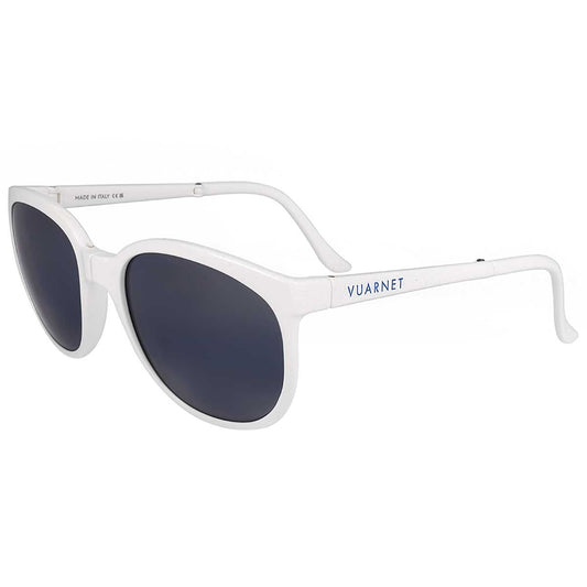 Vuarnet Legend 02 Foldable Men's Polarised Round Sunglasses Blue Lens 55 mm