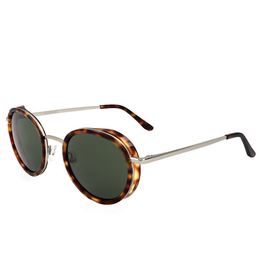 Vuarnet Men's Sunglasses Edge Simple Bridge, 49mm, Tortoise Frame, Pure Grey Lenses