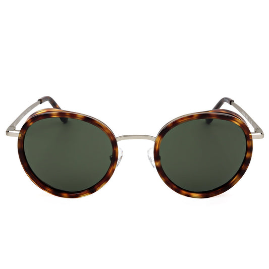 Vuarnet Men's Sunglasses Edge Simple Bridge, 49mm, Tortoise Frame, Pure Grey Lenses – view 2