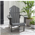 Leisure Line Adirondack Chair Grey HDPE Weather Resistant