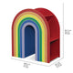 Delta Children Rainbow Bookcase - Sturdy Wood Construction, 4 Tiers, Colorful Finish – view 2