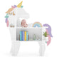 Delta Children Unicorn Bookcase | GREENGUARD Gold Certified, Sustainable TSCA Compliant Engineered Wood, Lead-Safe, Easy-to-Clean Finish – view 4
