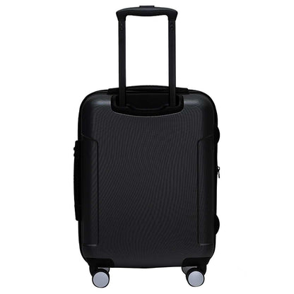 Tosca Matrix Range 3 Piece Luggage Set Black | Polycarbonate Shell, Expander Function, TSA Lock, 10-Year Warranty