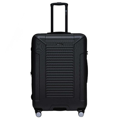 Tosca Matrix Range 3 Piece Luggage Set Black | Polycarbonate Shell, Expander Function, TSA Lock, 10-Year Warranty