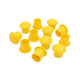 Jack Reo Bar Caps - 16-20mm - Yellow - Safety Protection - 40 Pack