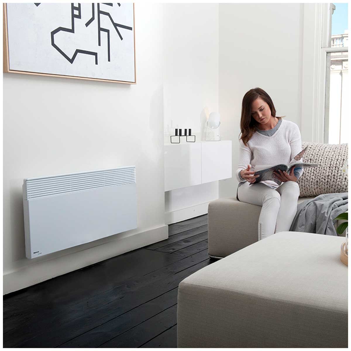 Noirot Spotplus Convection Heater 7358-8TPRO Wi-Fi Silent Operation Energy Efficient Asthma & Allergy Friendly Lifetime Warranty