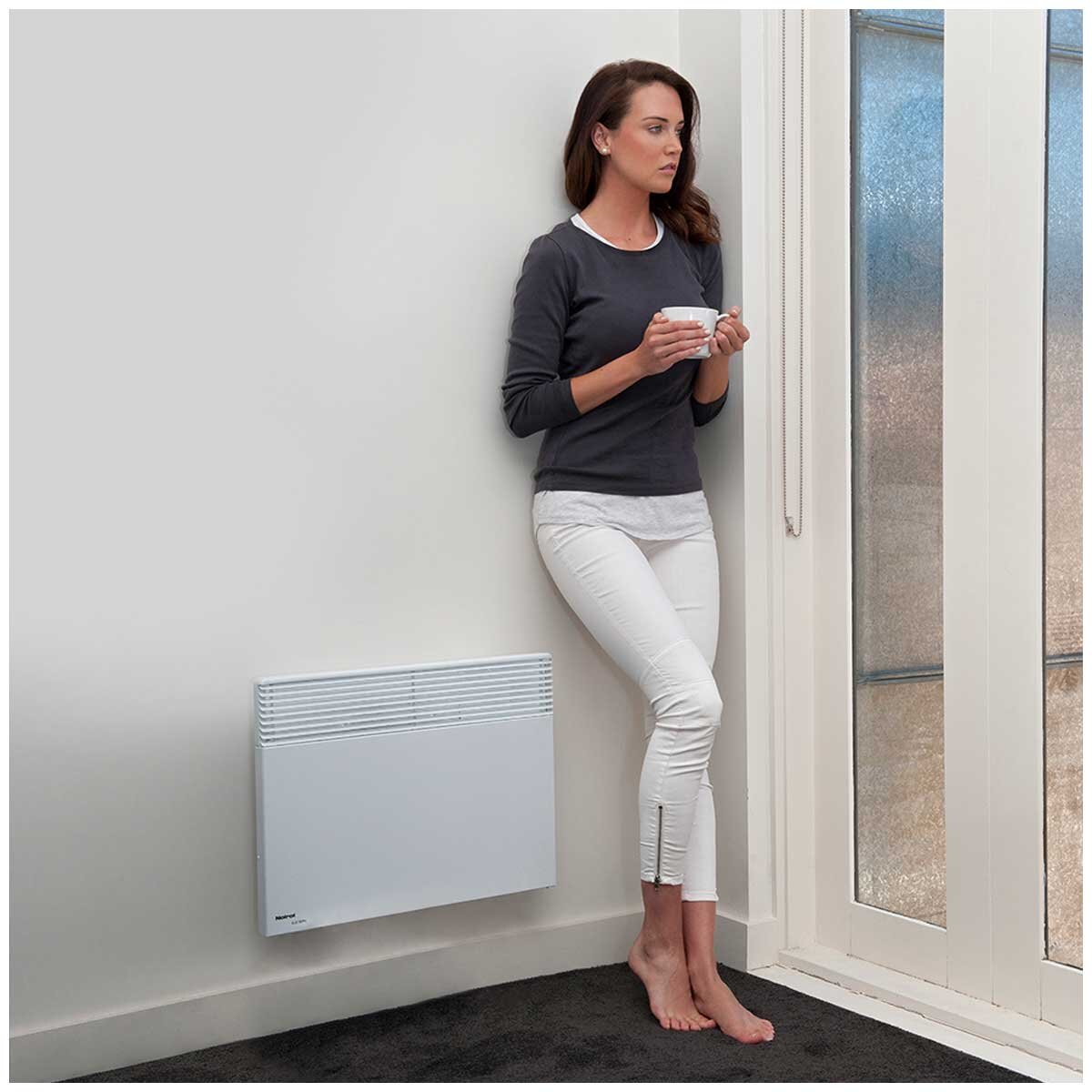 Noirot Spotplus Convection Heater 7358-8TPRO Wi-Fi Silent Operation Energy Efficient Asthma & Allergy Friendly Lifetime Warranty