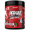 Nexus PER4M Pre-Workout 600g Red Sour Straps with 17 Advanced Ingredients
