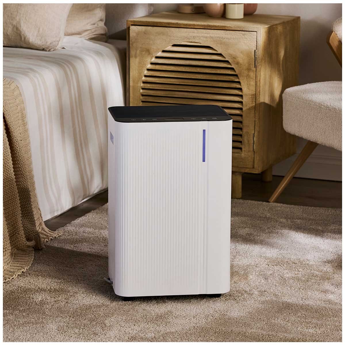 Ausclimate 16L Compact+ Smart Dehumidifier ACD216 | Removes 16L Moisture/Day | Wi-Fi Control | 2-4 Year Warranty