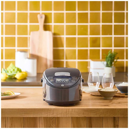 Tiger IH Multifunctional Rice Cooker 5.5 Cups JPW-G10A 1 Litre Dark Grey