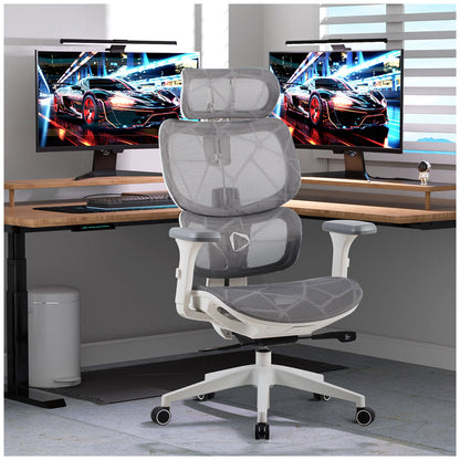 ONEX VENTRA Premium Mesh Office Chair with Adjustable Headrest, Breathable Back, and Ergonomic Design