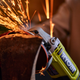 Ryobi 18V ONE+ Angle Grinder Kit - 115mm - 4.0Ah Battery - Cutting & Grinding