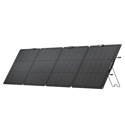 EcoFlow EFSOLAR220W-NS Portable Solar Panel | 220W, Tempered Glass, Integrated Solar Guide, Waterproof