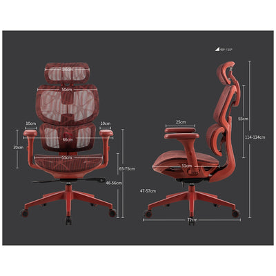 Onex VENTRA Mesh Office Chair ONEX-VENTRA-B Black Mesh Plastic