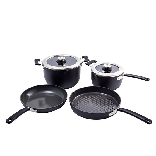 GreenPan Stackables Cookware Set 6 Piece, Diamond Infused Ceramic Nonstick, PFAS-Free, Scratch Resistant, Oven Safe – view 2