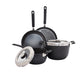 GreenPan Stackables Cookware Set 6 Piece, Diamond Infused Ceramic Nonstick, PFAS-Free, Scratch Resistant, Oven Safe – view 3