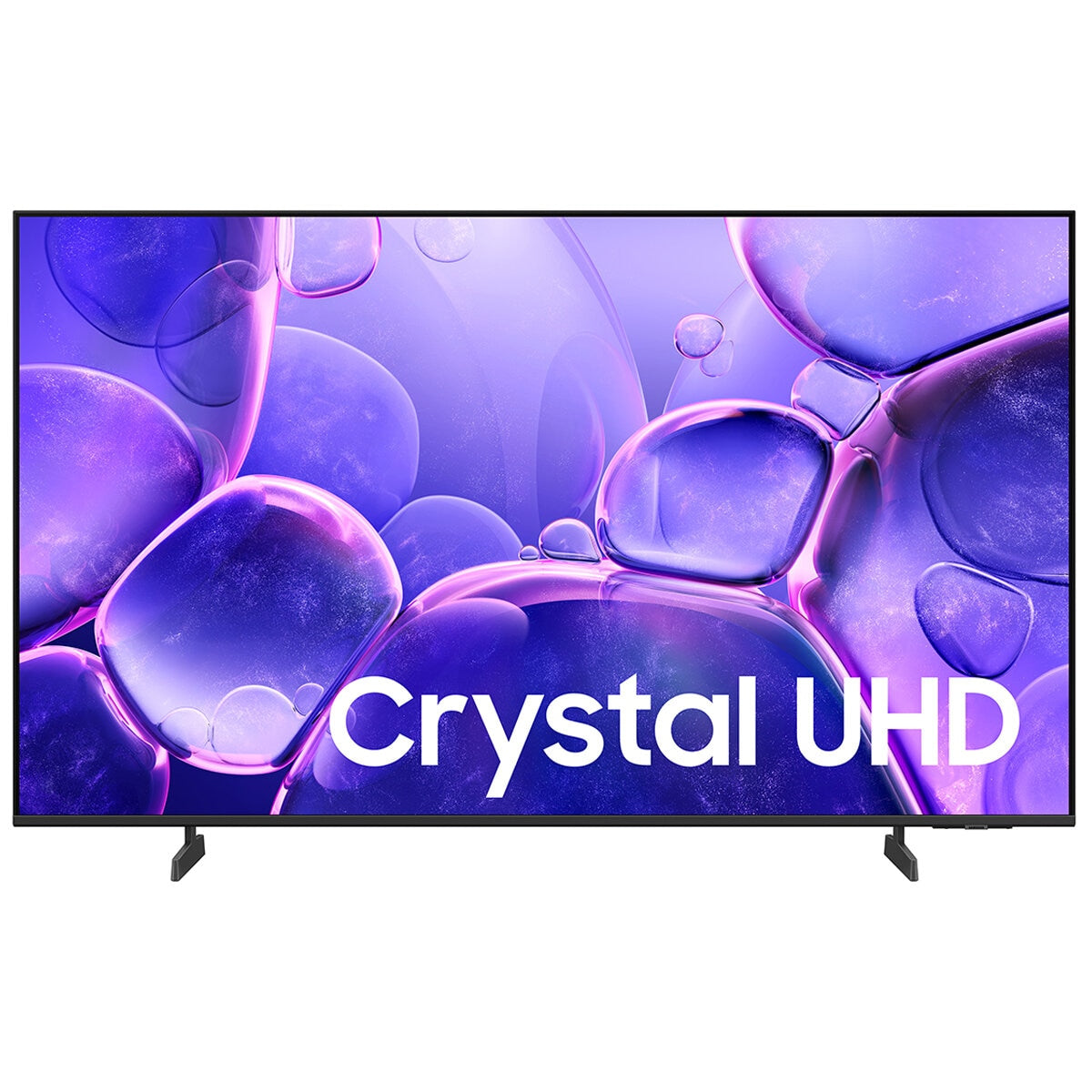 Samsung 50 Inch Crystal UHD 4K Smart TV - Metal Stream Design, 4K Upscaling