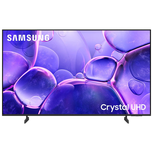 Samsung 50 Inch Crystal UHD 4K Smart TV - Metal Stream Design, 4K Upscaling