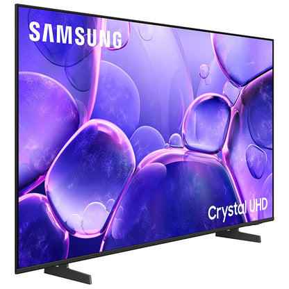 Samsung 50 Inch Crystal UHD 4K Smart TV - Metal Stream Design, 4K Upscaling