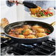 Blue Diamond Family Frypan 34cm - Toxin-Free Ceramic Nonstick Cookware with Diamond-Infused Coating, Oven Safe, Induction Compatible – view 5