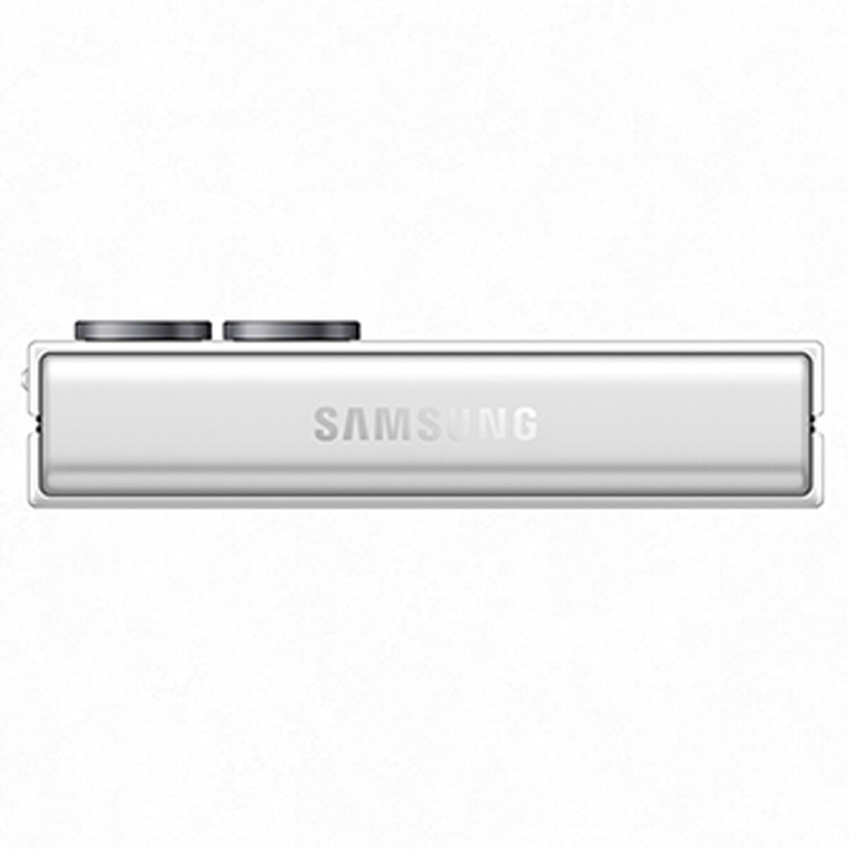Samsung Galaxy Z Flip7 FE 128GB White - Flex Cam 50MP Wide Lens, Self-Optimising Battery, Flex Mode, Armour Aluminium, Gorilla Glass Victus