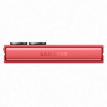 Samsung Galaxy Z Flip7 256GB Red - Seamless Foldable Screen, Pro Visual Engine, 4,300mAh Battery, Gemini Live AI Assistant