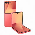 Samsung Galaxy Z Flip7 256GB Red - Seamless Foldable Screen, Pro Visual Engine, 4,300mAh Battery, Gemini Live AI Assistant