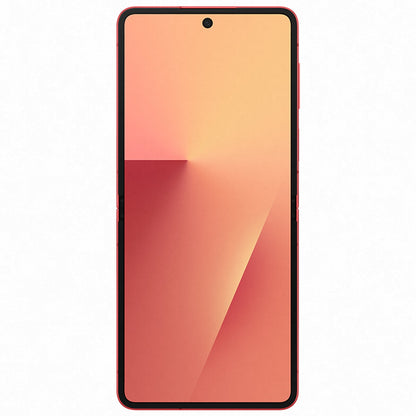 Samsung Galaxy Z Flip7 256GB Red - Seamless Foldable Screen, Pro Visual Engine, 4,300mAh Battery, Gemini Live AI Assistant