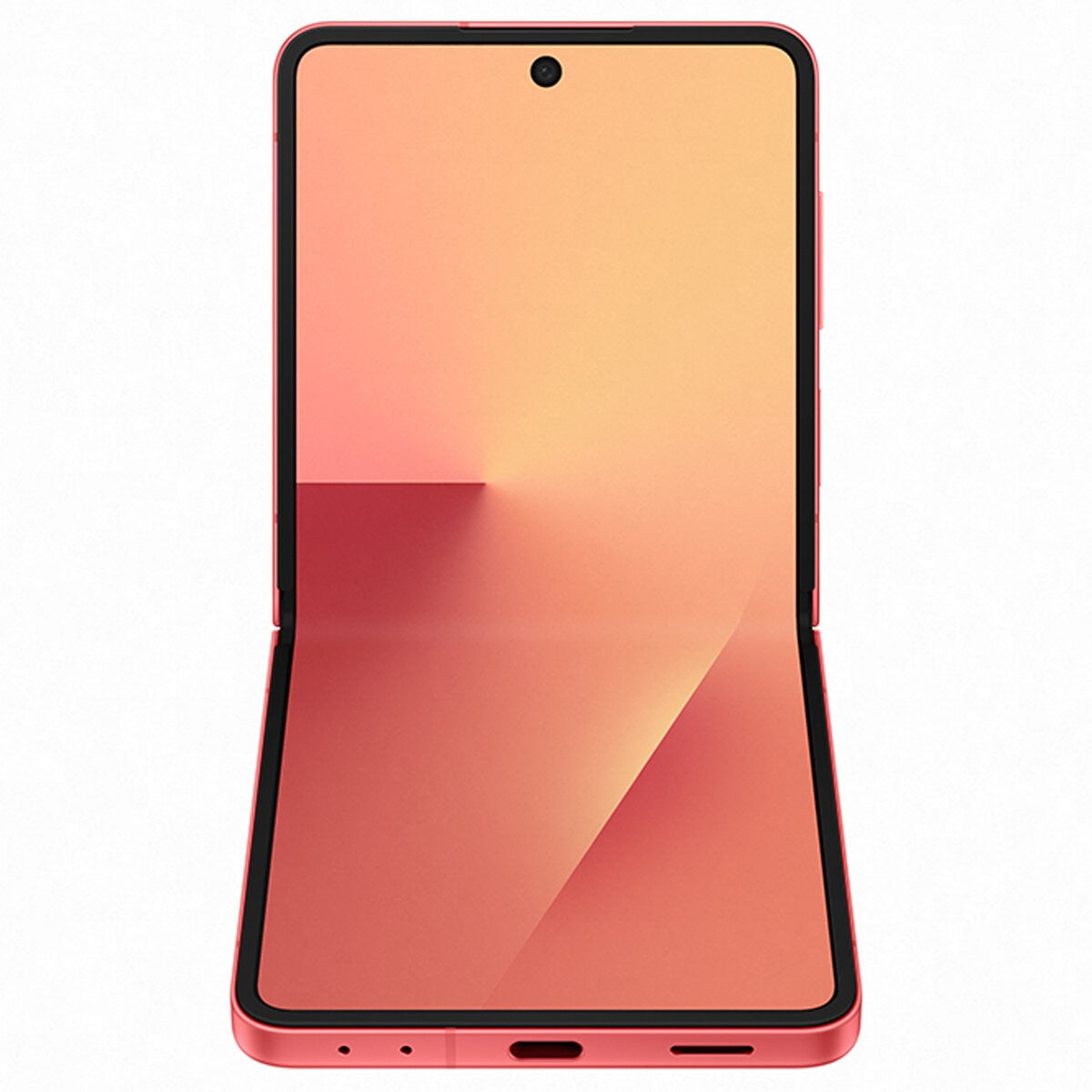 Samsung Galaxy Z Flip7 256GB Red - Seamless Foldable Screen, Pro Visual Engine, 4,300mAh Battery, Gemini Live AI Assistant