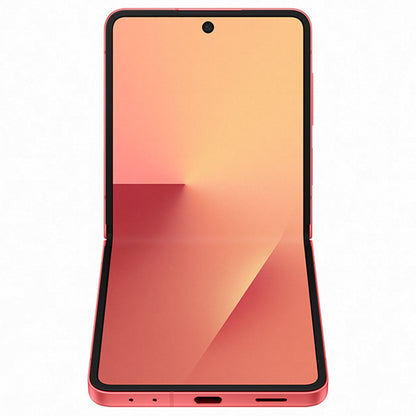 Samsung Galaxy Z Flip7 256GB Red - Seamless Foldable Screen, Pro Visual Engine, 4,300mAh Battery, Gemini Live AI Assistant