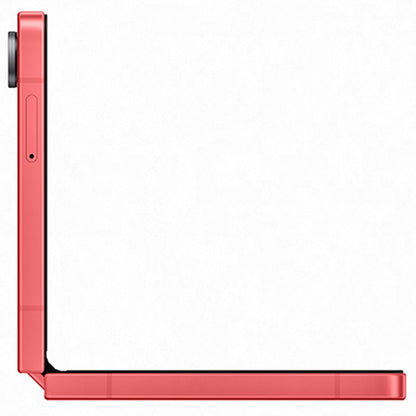 Samsung Galaxy Z Flip7 256GB Red - Seamless Foldable Screen, Pro Visual Engine, 4,300mAh Battery, Gemini Live AI Assistant